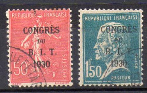 Francia Año 1930 Nº Yvert 264/65 (o)
